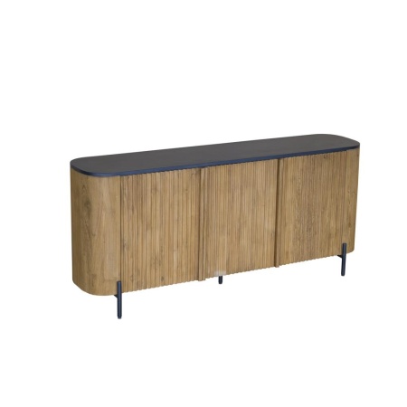 COMODA PALAZZO - NATURAL - LEMN DE TEC - 180(L) x 45(l) x 80(h)