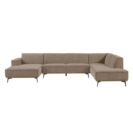 LEEDS CHAISE L - 2 5 - OTOMAN R - CITY 453 MOSS GRI - 350(L) x 217(l) x 81(h)