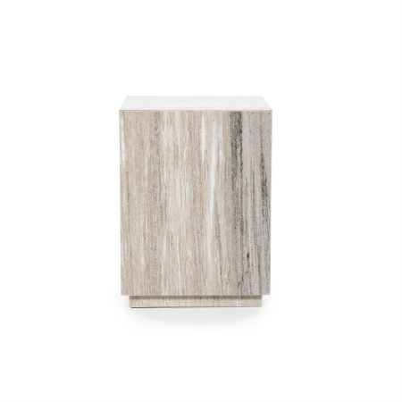 MASA LATERALA VINCE - MARMURA / MDF - MULTICOLOR - 30.5(L) x 48(h) x 30.5(l)