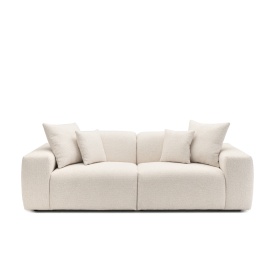 CANAPEA JUMBO CU DOUA LOCURI - (1SA + 1SA) - 238(L) x 75(h) x 92(l) - Img 2
