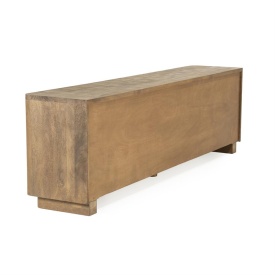 COMODA TV EDWARD - LEMN DE MANGO - MARO - 200(L) x 40(l) x 61(h) cm - Img 4