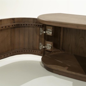 COMODA TV JOSH - LEMN SI FURNIR DE STEJAR - MARO - 240(L) x 42(l) x 43(h) cm - Img 10