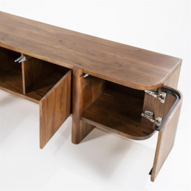 COMODA TV JULIAN CU 4 USI - DIN LEMN DE SALCAM [FSC] - MARO- 170(L) x 50(h) x 43(l) - Img 3