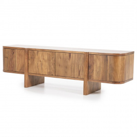COMODA TV JULIAN CU 4 USI - DIN LEMN DE SALCAM [FSC] - MARO- 170(L) x 50(h) x 43(l) - Img 8