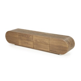 COMODA TV KING - LEMN DE MANGO - MARO - 210(L) x 40(l) x 43(h) cm - Img 11