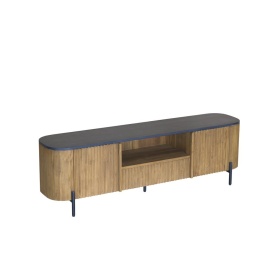 COMODA TV PALAZZO - NATURAL - LEMN DE TEC - 180(L) x 45(l) x 55(h)