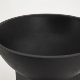 DECOR CASA - BORA MEDIU - LEMN DE MANGO [FSC] - NEGRU - 20(L) x 16(h) x 20(l) - Img 2