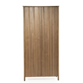 DULAPUL JAKE - LEMN SI FURNIR DE STEJAR - MARO - 102(L) x 47(l) x 210(h) cm