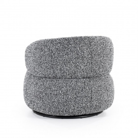 FOTOLIU MAEVE MAYWOOD - METAL / LEMN / MATERIAL 100% POLIESTER - GRI MIXT - 82(L) x 72(h) x 82(l) - Img 5