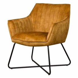 FOTOLIU MONTE ADORE - METAL / MATERIAL - NEGRU / GALBEN - 72(L) X 81(H) X 71(L) - Img 1