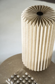 LAMPA DE MASA ZUKI - HARTIE/LEMN - CREM/NATURAL - 26(L) x 62(h) x 26(l) - Img 7