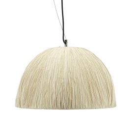 LAMPĂ SUSPENDATĂ LOKTA 1 - HARTIE DE MATCHA - NATURAL - 43.5(L) x 43.5(l) x 24.5(h) - Img 1