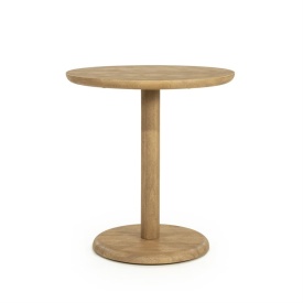 MASĂ BISTRO FLORENT ROTUNDĂ - NATURALĂ - 70(L) x 70(l) x 76(h)
