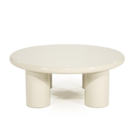 MASĂ DE CAFEA BLOOP MARE - BEJ - 80(L) x 80(l) x 30(h)