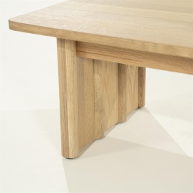 MASA DE CAFEA JAKE - STEJAR - NATURAL - 120(L) x 47(l) x 32(h) cm - Img 6