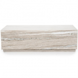 MASA DE CAFEA VINCE - MARMURA / MDF - MULTICOLOR - 96.5(L) x 30.5(h) x56 (l) - Img 1