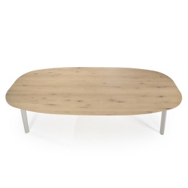 MASA DE DINING DION - LEMN DE STEJAR & METAL - NATURAL - 260(L) x 110(l) x 77(h) cm - Img 7