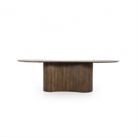 MASA DE DINING JORDY - LEMN DE MANGO - MARO - 250(L) x 110(h) x 76(l) - Img 1