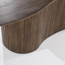 MASA DE DINING JORDY - LEMN DE MANGO - MARO - 250(L) x 110(h) x 76(l) - Img 3