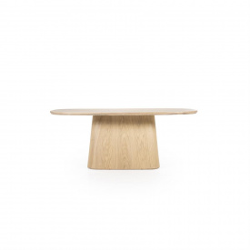 MASA DE DINING NOLA - MDF STEJAR FIN - NATURAL - 200(L) x 76(h) x 110(l) - Img 1