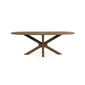 MASĂ DE DINING TYCHO - MARO DESCHIS - 210(L) x 110(l) x 77(h)