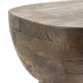 MASA LATERALA COBBLE - LEMN DE MANGO - MARO - 37(L) x 46(h) x 30(l) - Img 3