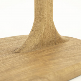 MASA LATERALA FENIX - LEMN DE MANGO [FSC] - NATURAL - 40(L) x 55(h) x 30(l) - Img 3