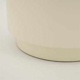 MASA LATERALA MESITA - FIER - BEJ - 37(L) x 37(l) x 45(h) - Img 2
