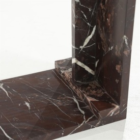 MIRAGE - MARMURA - BURGUNDY - 36(L) x 25.5(l) x 56(h) - Img 4