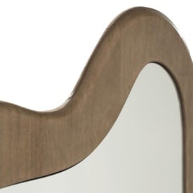 OGLINDA DE PODEA LABAN XL - STICLA SI LEMN - NATURAL - 110(L) x 180(l) x 2.5(h) - Img 4