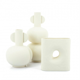 ORI MARE - CERAMICA - ALB - 20(L) x 40.5(h) x 20(l) - Img 3