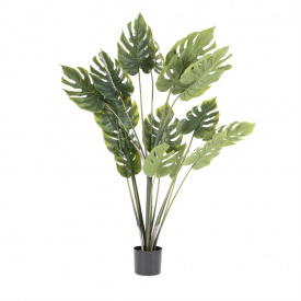 PHILODENDRON MONSTERA MIDDEL - PLASTIC - VERDE - 41(L) x 122(h) x 41(l)
