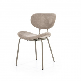 SCAUN ACE - METAL / TESATURA - BEJ - 50(L) x 80(h) x 61(l) - Img 1