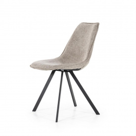 SCAUN BIG BOY - METAL / TESATURA - BEJ - 50(L) x 86(h) x 63(l) - Img 2