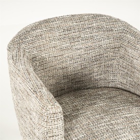 SCAUN CU COTIERA - MICHA - TAUPE NORI - 66(L) x 66(l) x 79(h) - Img 9