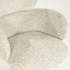 SCAUN DARCIO - BEJ GLEAM - 62(L) x 66.5(l) x 87(h) - Img 9
