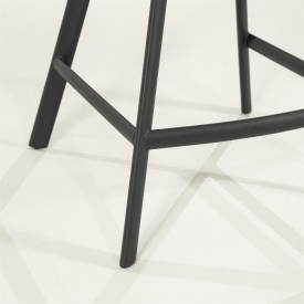 SCAUN DE BAR BLISS CU COTIERĂ - BEJ - 52(L) x 56.5(l) x 96.5(h) - Img 10