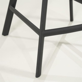 SCAUN DE BAR BLISS CU COTIERE - MUȘTAR - 52(L) x 56.5(l) x 96.5(h) - Img 10
