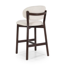 SCAUN DE BAR MIKKY MOON - TESATURA SI STEJAR - BEJ - 53(L) x 57.5(l) x 97.5(h) cm - Img 5