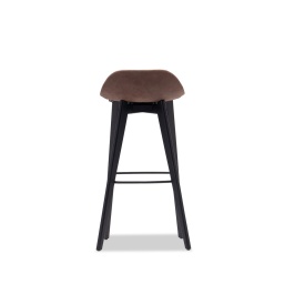 SCAUN DE BAR NOA - LEMN [FSC] / MATERIAL - CULOARE LA ALEGERE - 47(L) x 80/90(h) x 50(l) - Img 4