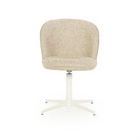 SCAUN ESMEE DONNA - TESATURA SI FIER - TAUPE - 55.5(L) x 64.5(l) x 83(h) cm - Img 12