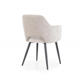 SCAUN ESMEE - POLIESTER / METAL - ALB - 58(L) x 81(h) x 57.5(l) - Img 7