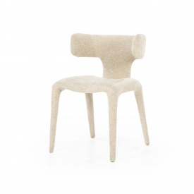 SCAUN HAVE - TESATURA / METAL / LEMN - CREM PORTO - 52(L) x 78.5(h) x 56.5(l) - Img 1