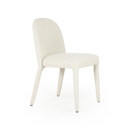 SCAUN JAXX TOSCANA - TESATURA, METAL SI LEMN - BEJ - 51(L) x 59(l) x 82(h) cm - Img 10