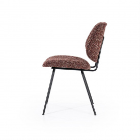 SCAUN JON MAYWOOD - METAL / LEMN / TESATURA 100% POLIESTER - MULTICOLOR - 49.5(L) x 82(h) x 58(l) - Img 3