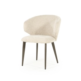 SCAUN MATEO - BEJ NIATA - 61(L) x 61(l) x 79(h)