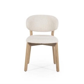 SCAUN MIKKY MOON - TESATURA SI STEJAR - BEJ - 51(L) x 59.5(l) x 79(h) cm - Img 12