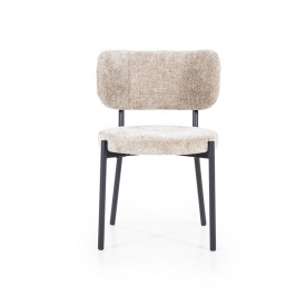 SCAUN OASIS - METAL / LEMN / TESATURA - BEJ - 54.5(L) x 78.5(h) x 59.5(l) - Img 2
