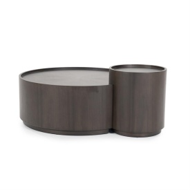 SET MASA DE CAFEA MAX - FURNIR DE NUC - MARO - 40/90(L) x 40/90(l) x 45/35(h) cm - Img 2
