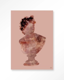 TABLOU - ERODED ROMAN SCULPTURE